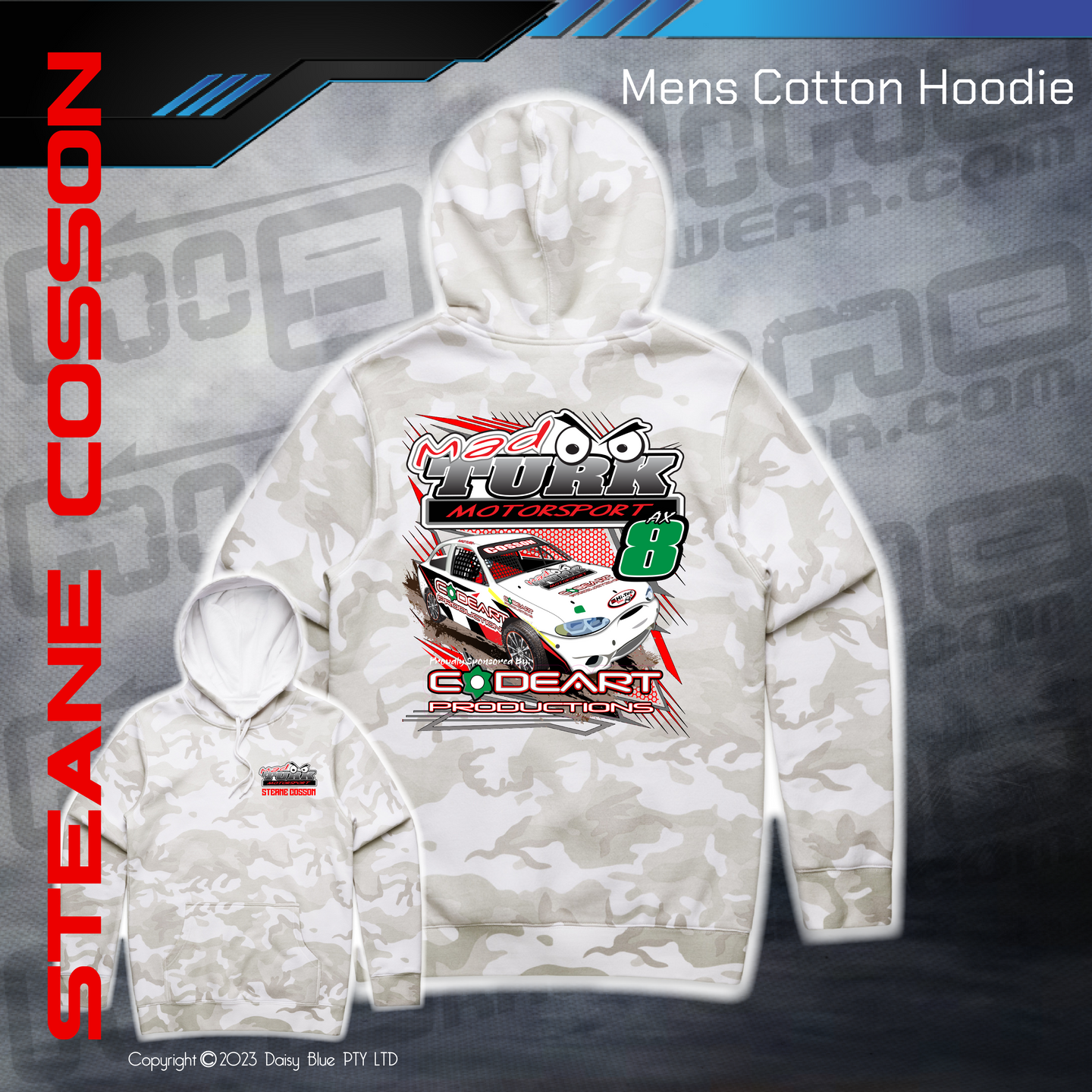 Camo Hoodie - Mad Turk Motorsport