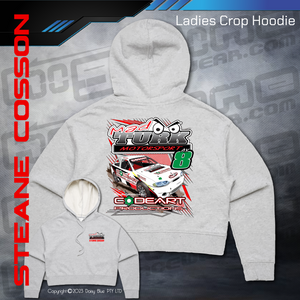 Ladies Crop Hoodie - Mad Turk Motorsport