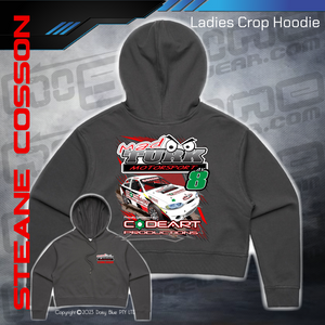 Ladies Crop Hoodie - Mad Turk Motorsport
