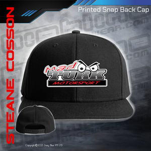 Printed Snap Back CAP - Mad Turk Motorsport