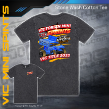 Load image into Gallery viewer, Stonewash Tee - VSC Mini Sprints 2023
