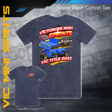 Load image into Gallery viewer, Stonewash Tee - VSC Mini Sprints 2023
