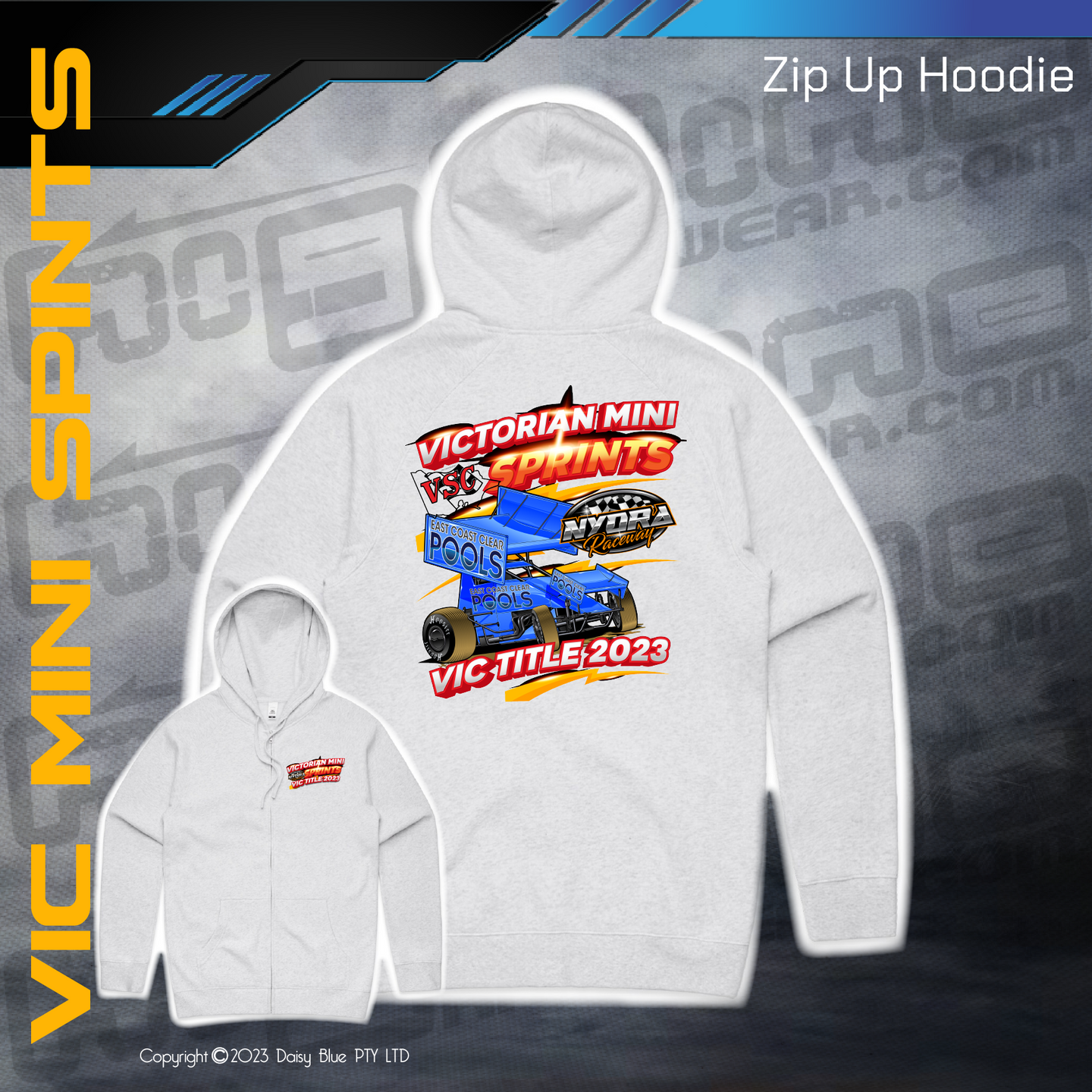 Zip Up Hoodie - VSC Mini Sprints 2023