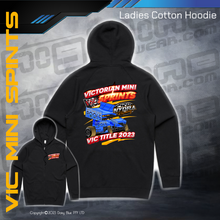 Load image into Gallery viewer, Zip Up Hoodie - VSC Mini Sprints 2023
