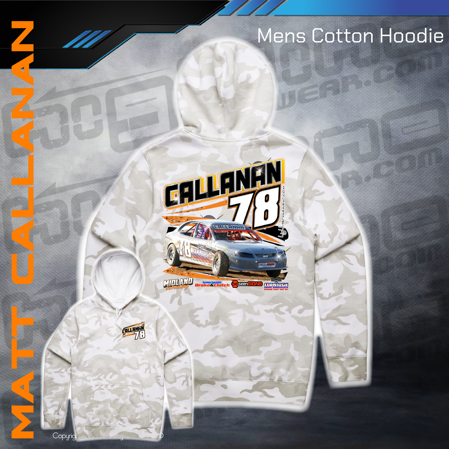 Camo Hoodie - Matthew Callanan