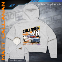 Load image into Gallery viewer, Ladies Crop Hoodie - Matthew Callanan
