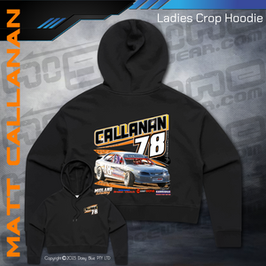 Ladies Crop Hoodie - Matthew Callanan