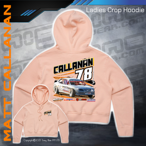 Ladies Crop Hoodie - Matthew Callanan