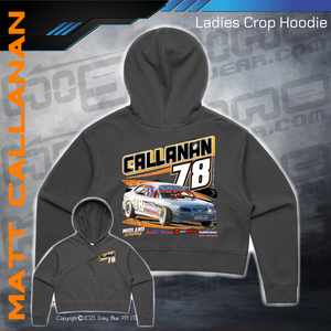 Ladies Crop Hoodie - Matthew Callanan