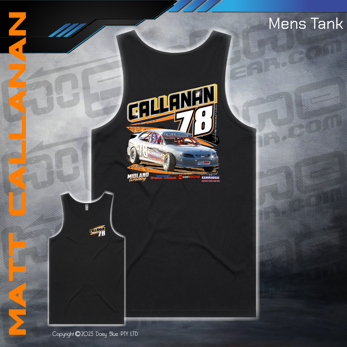 Mens/Kids Tank - Matthew Callanan – Highline Racewear