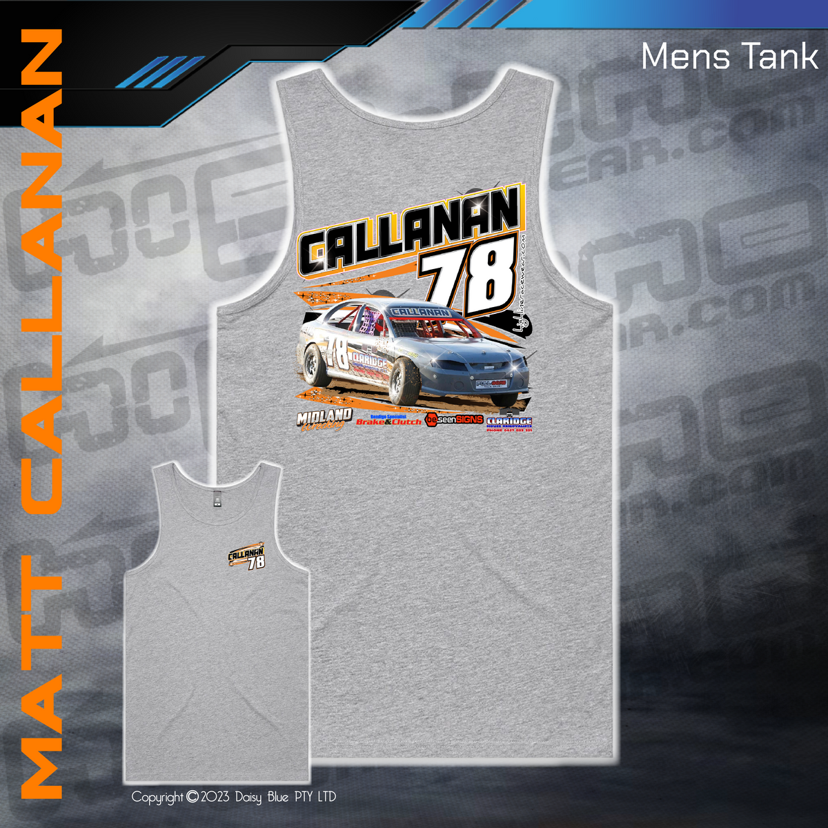 Mens/Kids Tank - Matthew Callanan – Highline Racewear