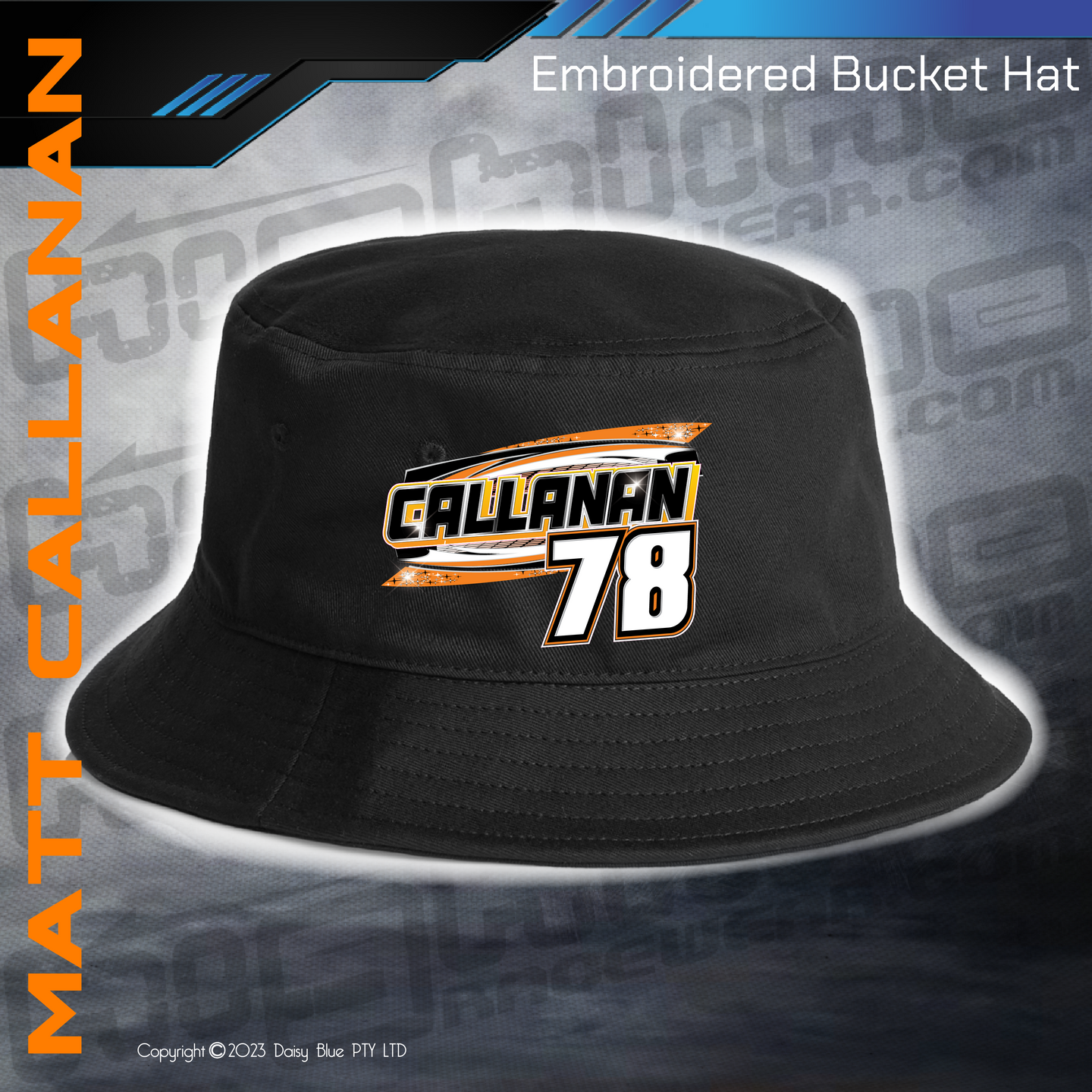 Printed Bucket Hat - Matthew Callanan