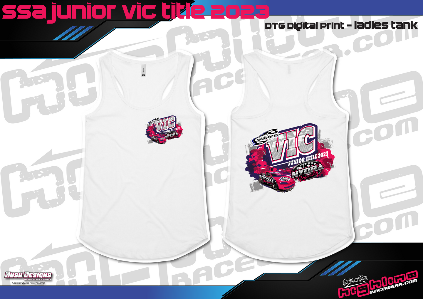 Ladies Tank -  SSA Junior Sedan Vic Title 2023