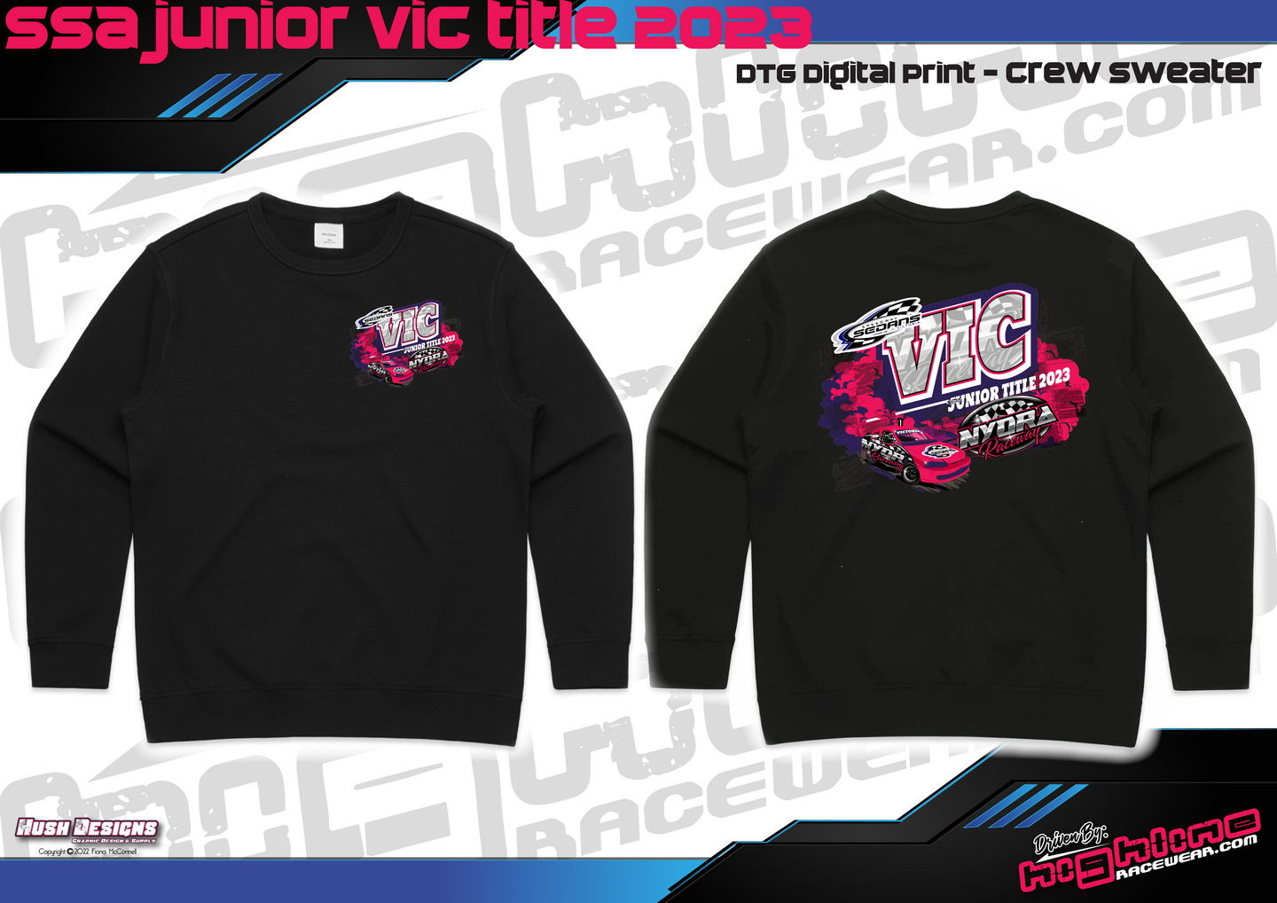 Crew Sweater - SSA Junior Sedan Vic Title 2023