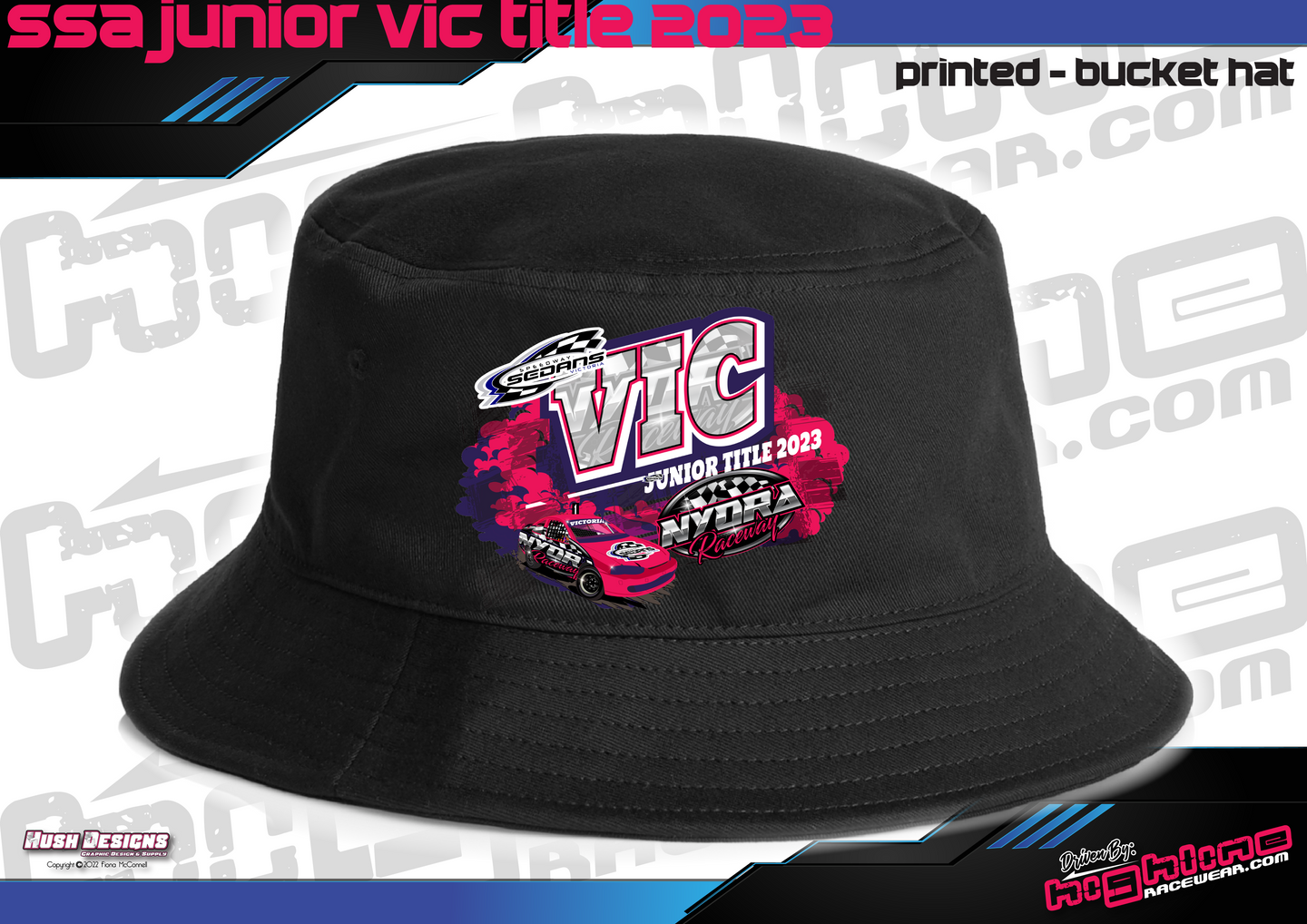 Printed Bucket Hat - SSA Junior Sedan Vic Title 2023