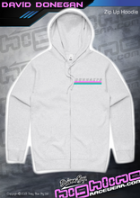 Load image into Gallery viewer, Zip Up Hoodie - Mint Pig Donnaz 75
