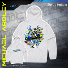 Load image into Gallery viewer, Zip Up Hoodie - Standard Saloon Super Series 2023

