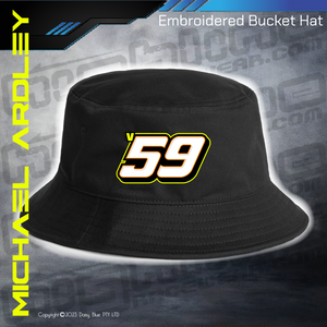 Embroidered Bucket Hat - Ardley Motorsport
