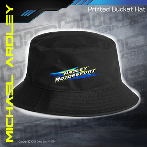 Printed Bucket Hat - Ardley Motorsport