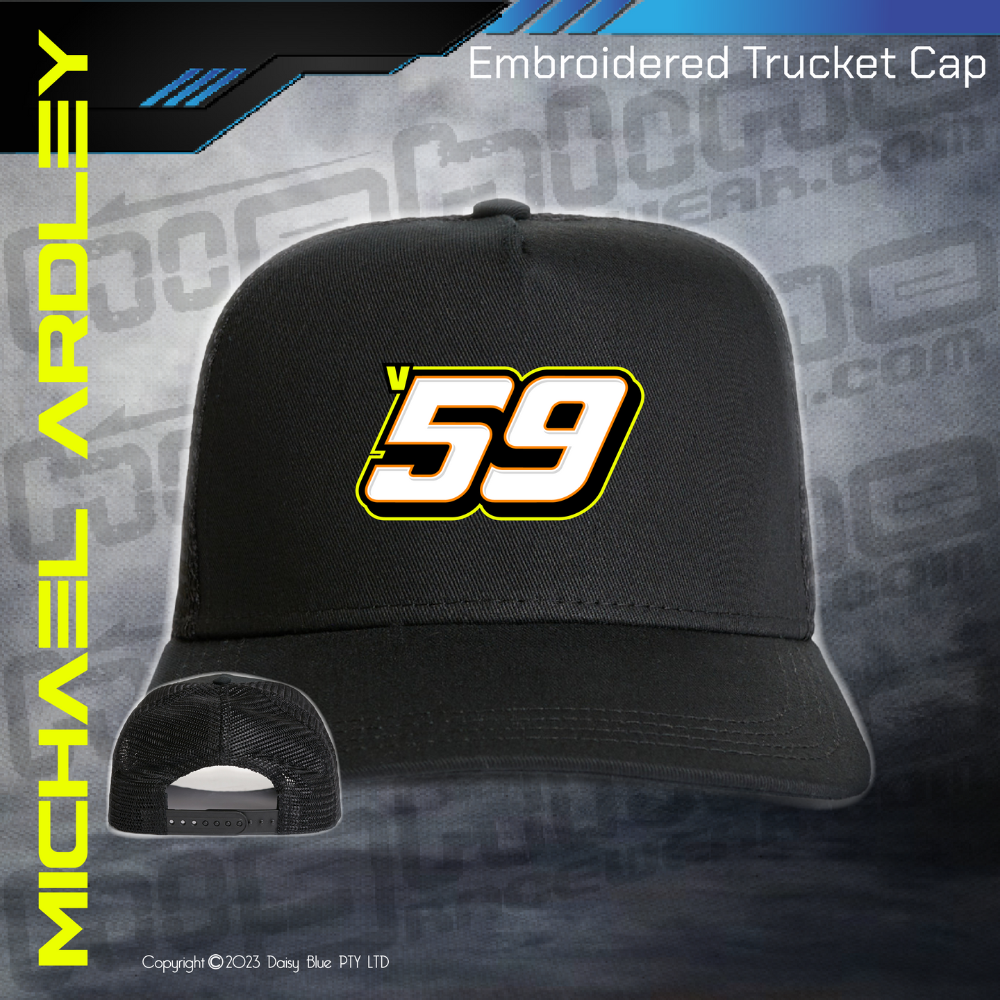 Embroidered Trucker Cap - Ardley Motorsport