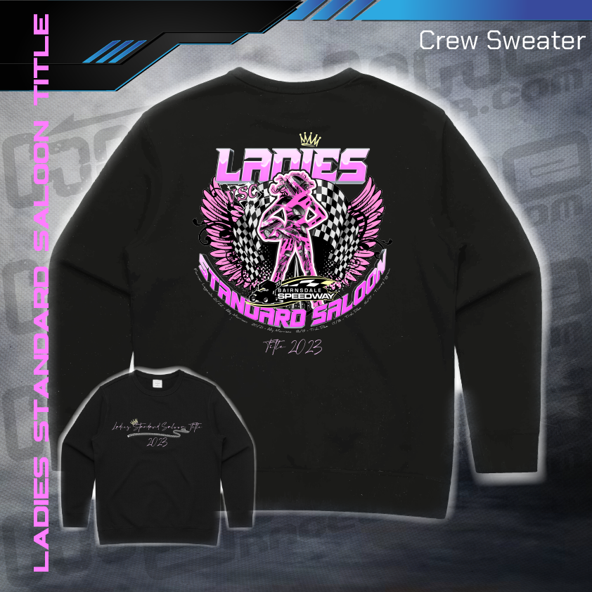 Crew Sweater - VSC Ladies Standard Saloon Title 2023