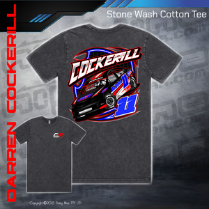 Stonewash Tee - Cockerill Racing