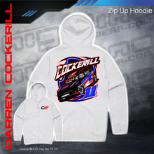 Load image into Gallery viewer, Zip Up Hoodie - Cockerill Racing
