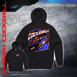 Zip Up Hoodie - Cockerill Racing