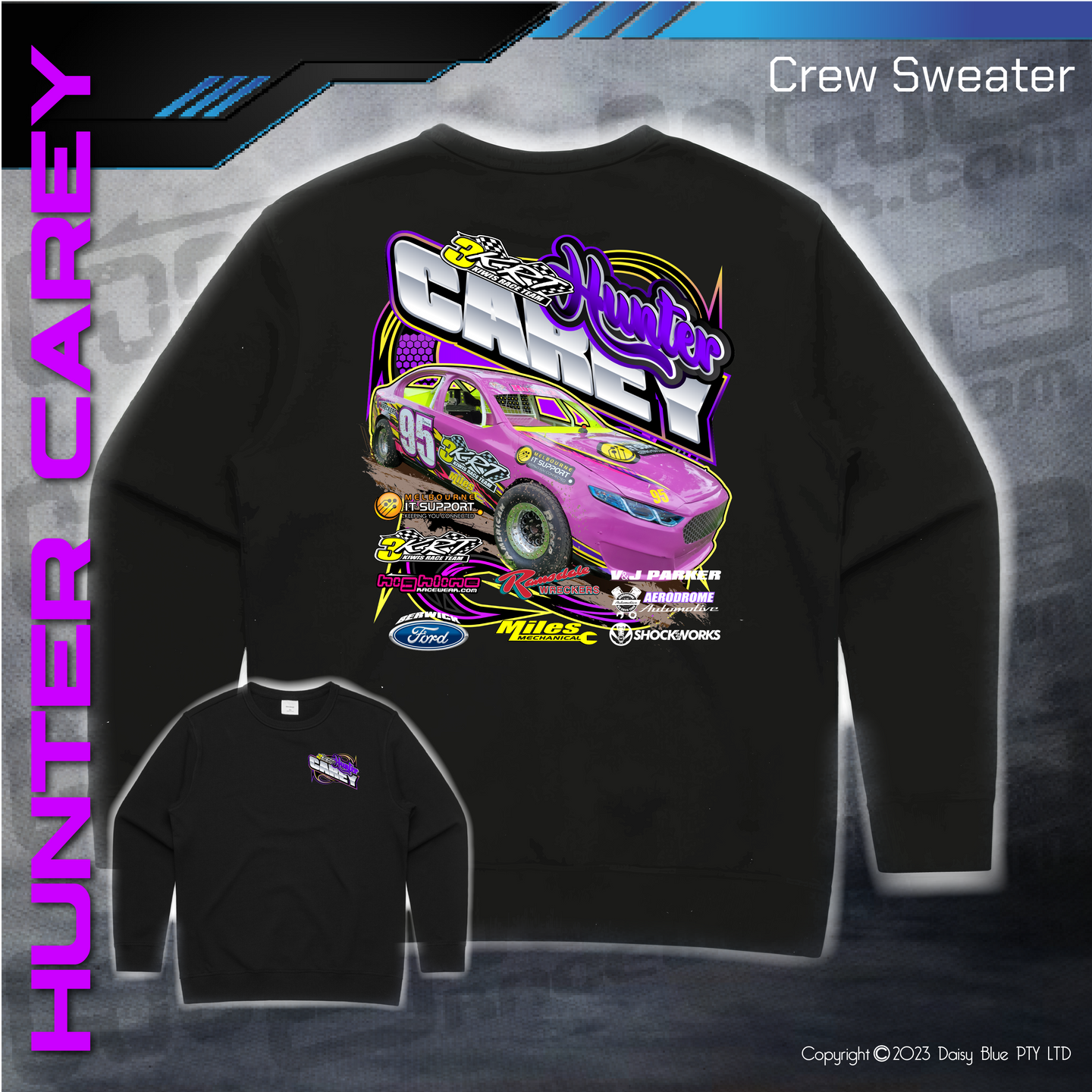 Crew Sweater - Hunter Carey