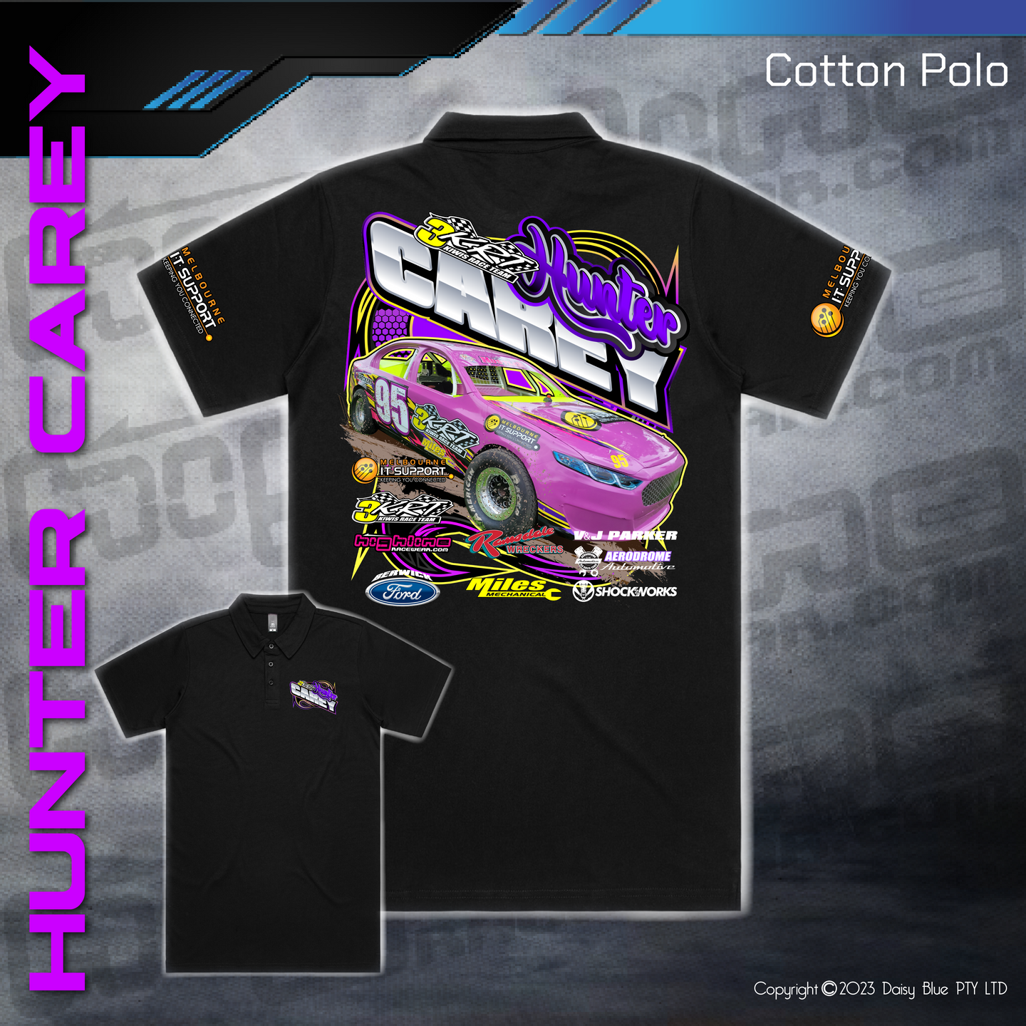Cotton Polo - Hunter Carey