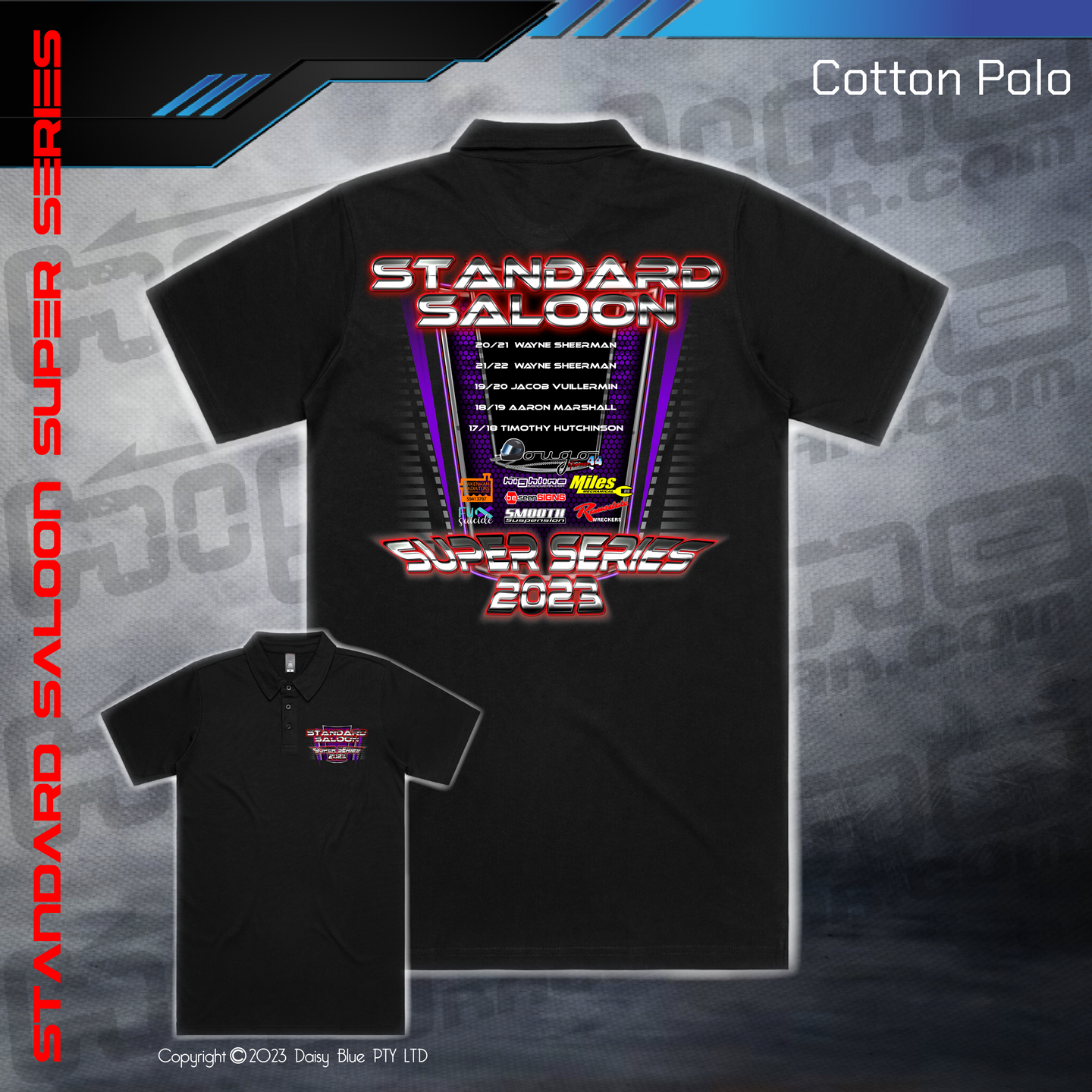 Cotton Polo - Standard Saloon Super Series 2023