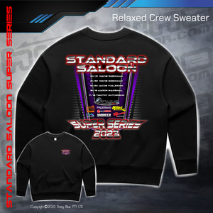 Ladies Relaxed Crew Sweater - Standard Saloon Super Series 2023