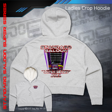 Load image into Gallery viewer, Ladies Crop Hoodie - Standard Saloon Super Series 2023
