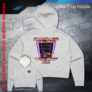 Ladies Crop Hoodie - Standard Saloon Super Series 2023