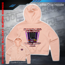 Load image into Gallery viewer, Ladies Crop Hoodie - Standard Saloon Super Series 2023
