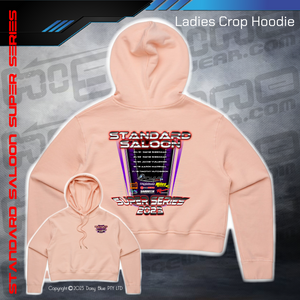 Ladies Crop Hoodie - Standard Saloon Super Series 2023