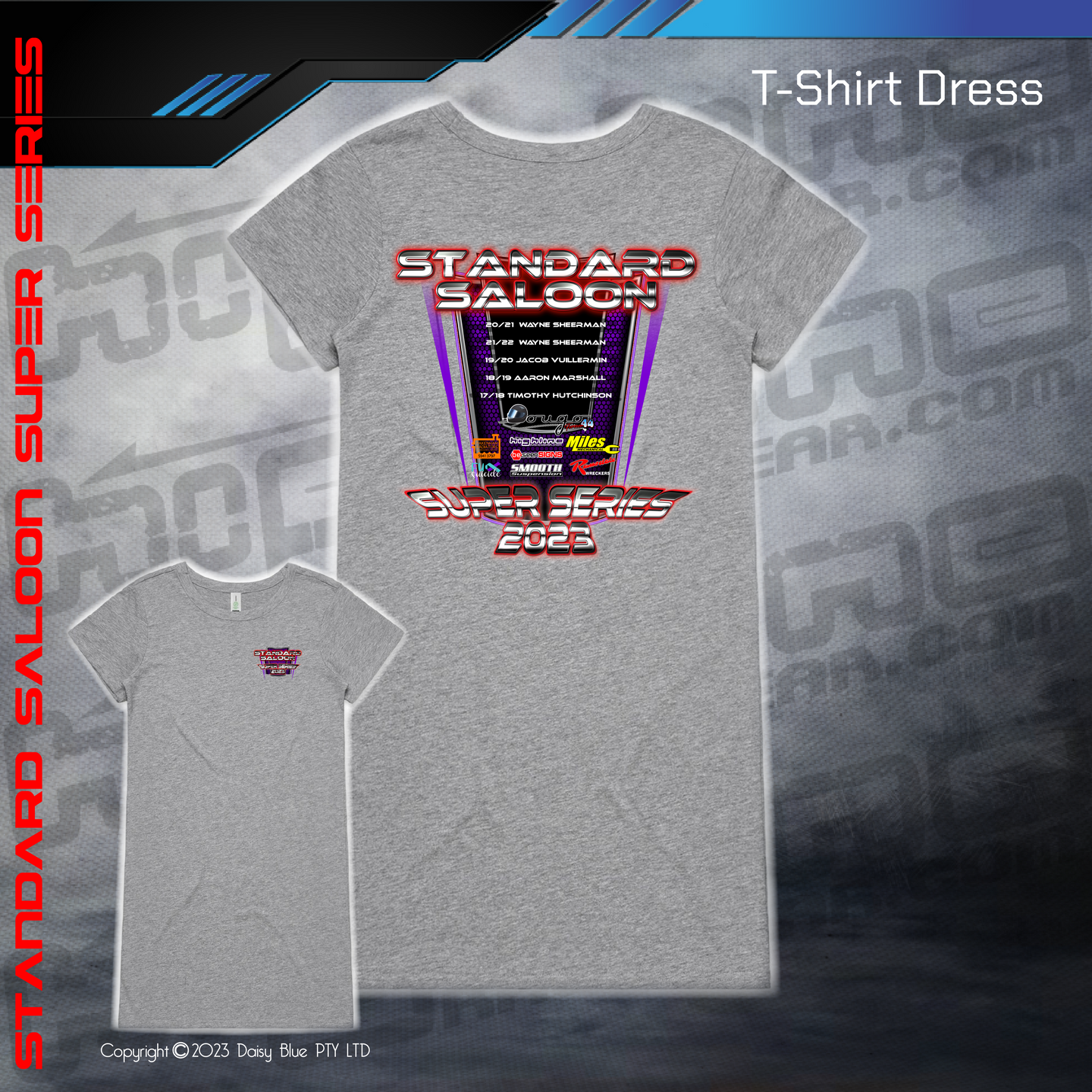 T-Shirt Dress - Standard Saloon Super Series 2023