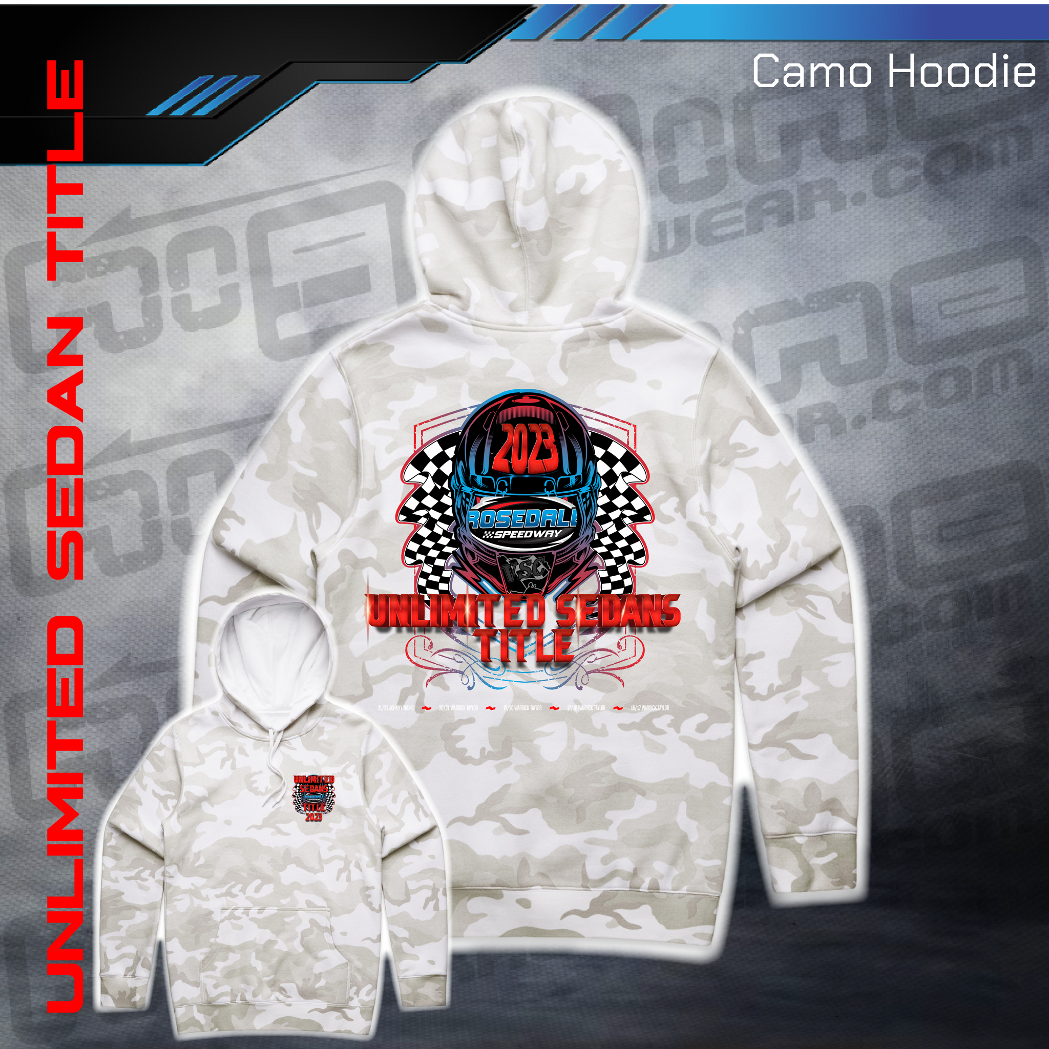 Infinite top camo hoodie