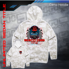 Load image into Gallery viewer, Camo Hoodie - VSC Unlimited Sedans 2023
