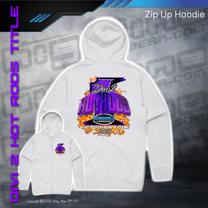 Zip Up Hoodie - Divi 2 Hotrods