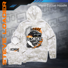 Load image into Gallery viewer, Camo Hoodie - UCSmoke Light Em Up
