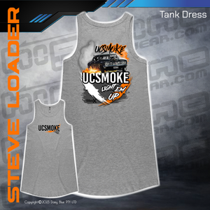 T-Shirt Dress - UCSmoke Light Em Up