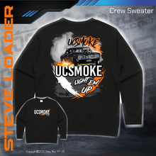 Load image into Gallery viewer, Crew Sweater - UCSmoke Light Em Up
