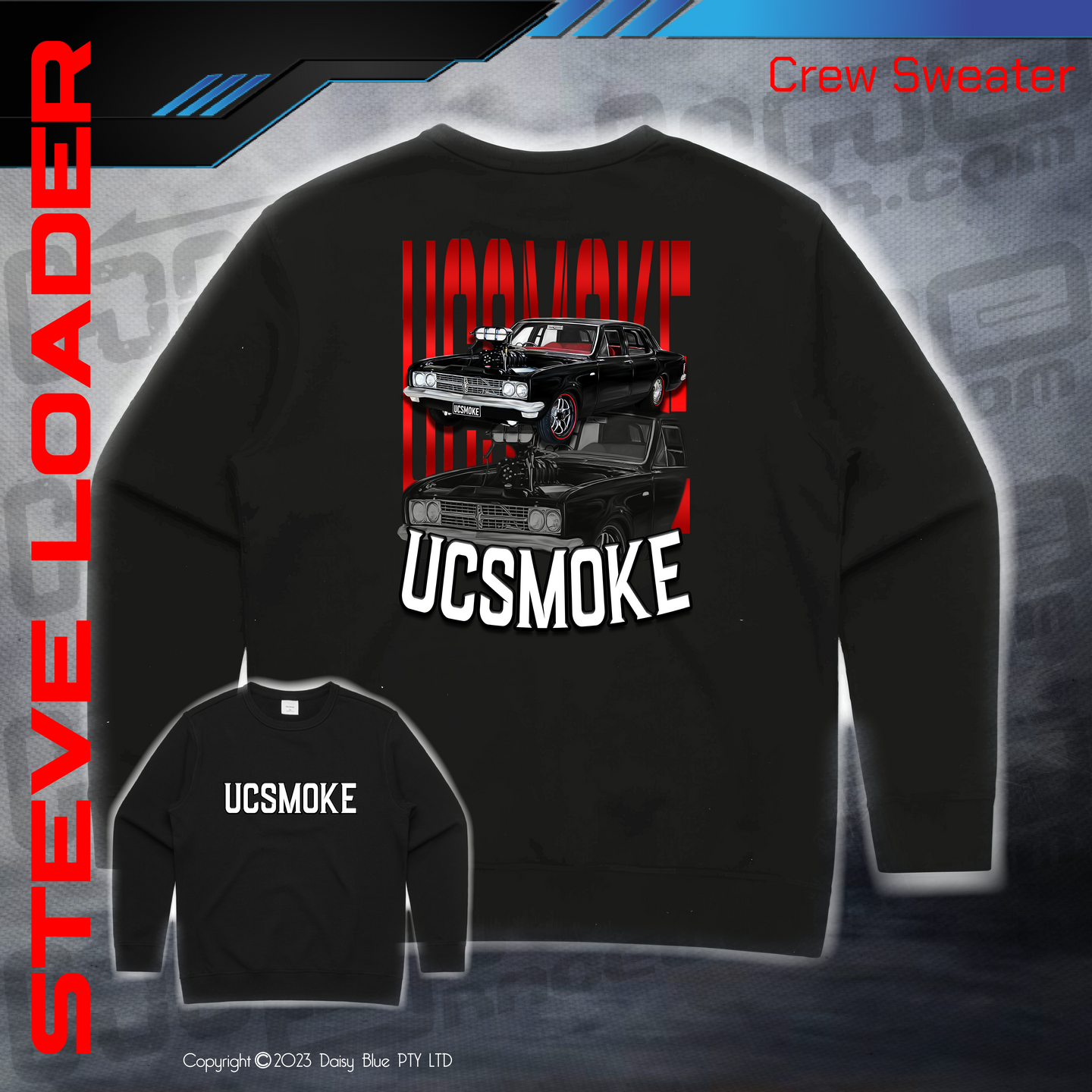 Crew Sweater -  UCSmoke 2
