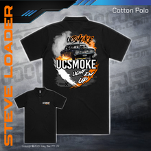 Load image into Gallery viewer, Cotton Polo - UCSmoke Light Em Up
