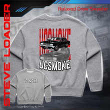 Load image into Gallery viewer, Relaxed Crew Sweater - UCSmoke 2
