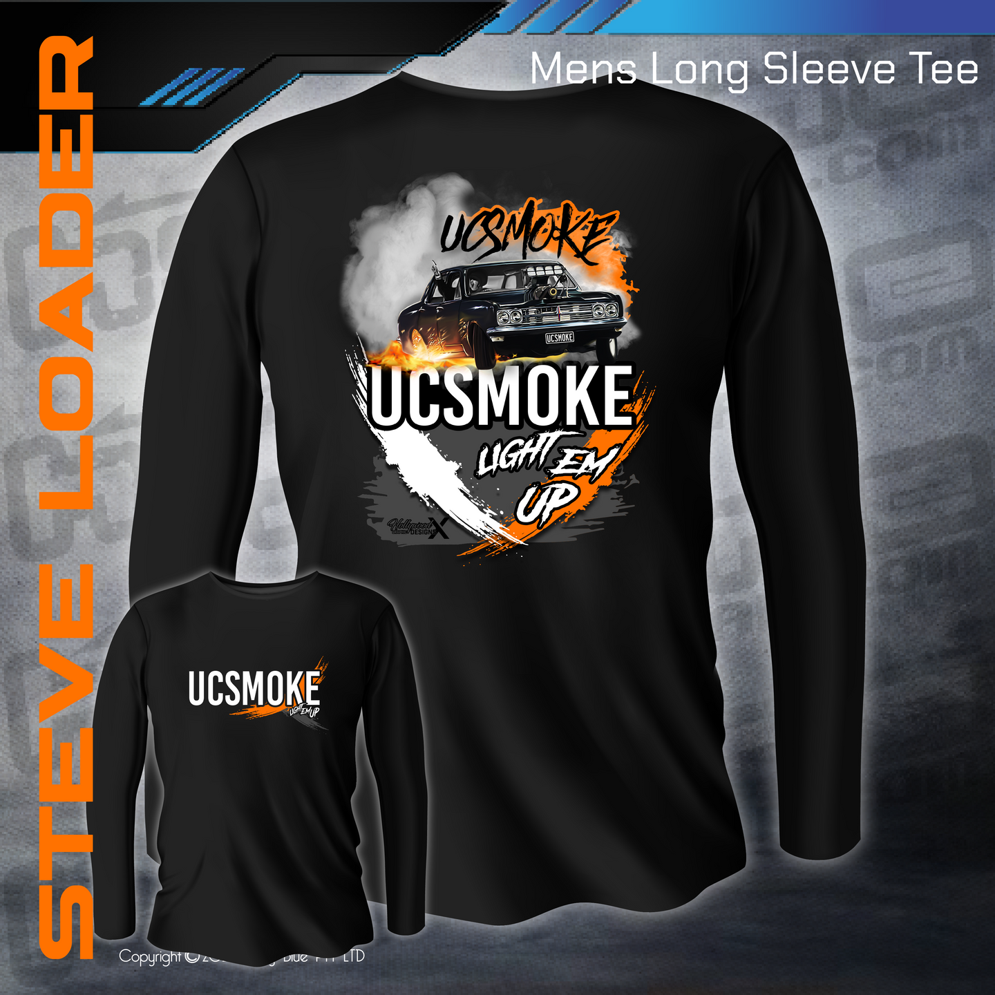 Long Sleeve Tee - UCSmoke Light Em Up