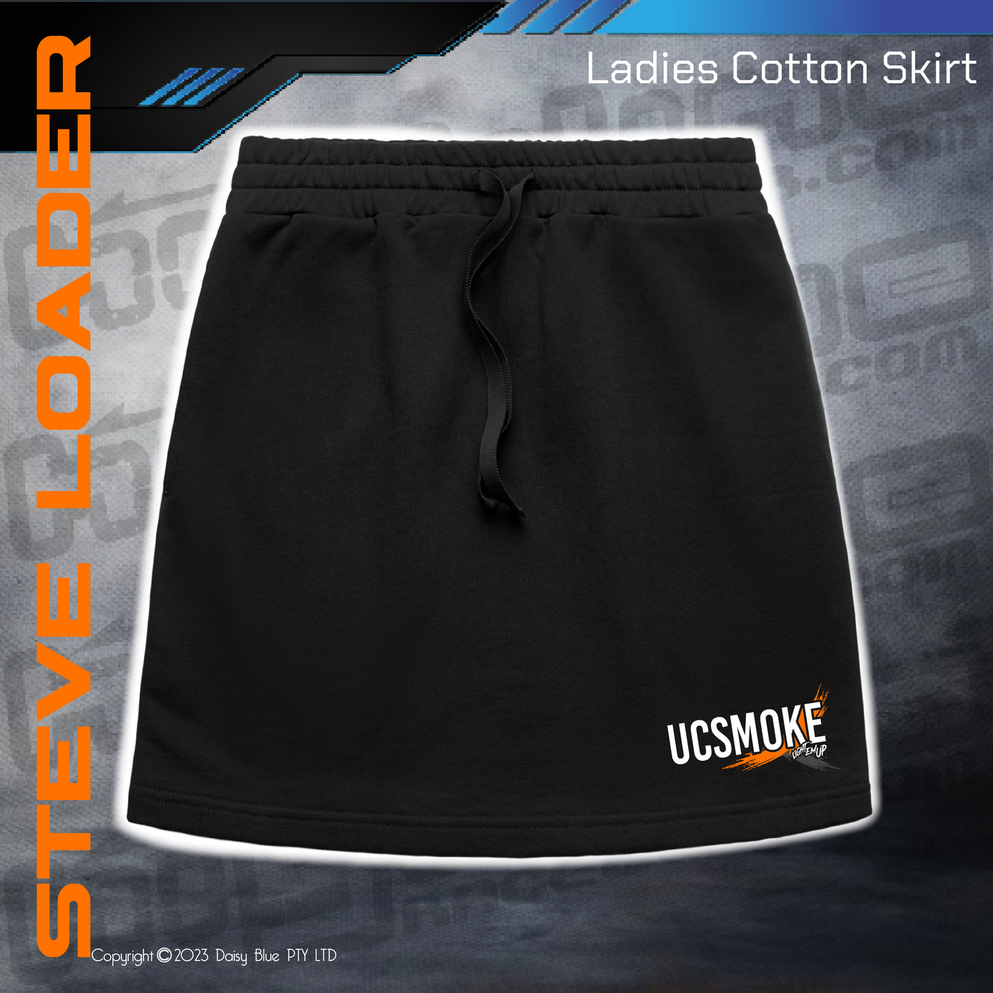 Cotton Skirt - UCSmoke Light Em Up
