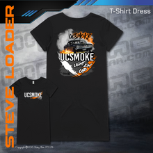 Load image into Gallery viewer, T-Shirt Dress - UCSmoke Light Em Up
