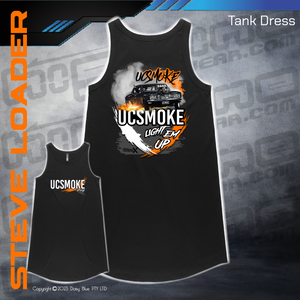 T-Shirt Dress - UCSmoke Light Em Up